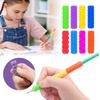 Ergonomic Writing Aid Pen Grips Soft Silicone Stress Reducing Pen Sleeve  Kids Toddler