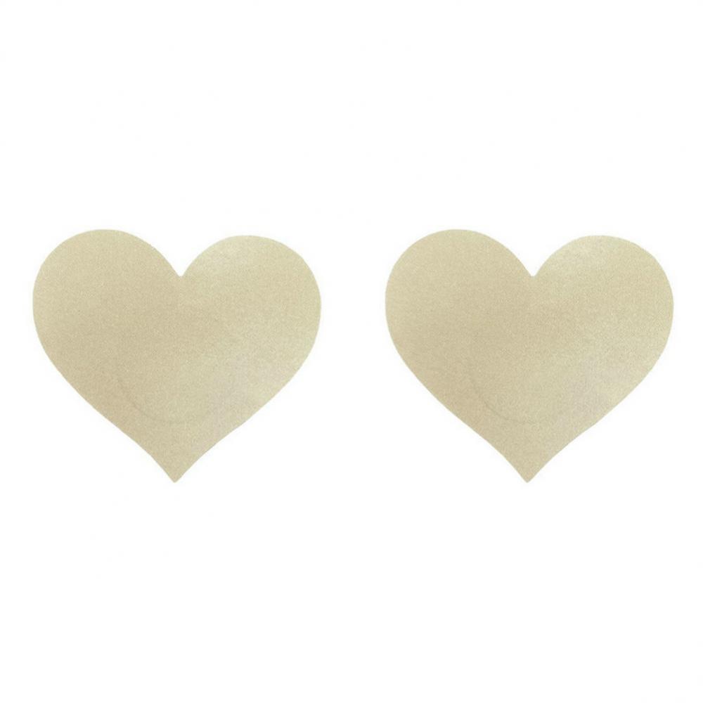 Chest Patch Soft And Skin Friendly Wicking And Breathable Heart-shaped Ultra Thin For Women Nipple Stickers Non Irritating Sexy