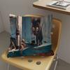 Movie F-Flow Cat Pillow Covers Cartoon Sofa Decorative Home Double-Sided Printing Short Plush Cute Cushion Cover