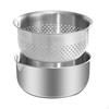 Drain Basket Fruit Bowl, Home Use Container Compact Kitchen Vegetable Food Cooking