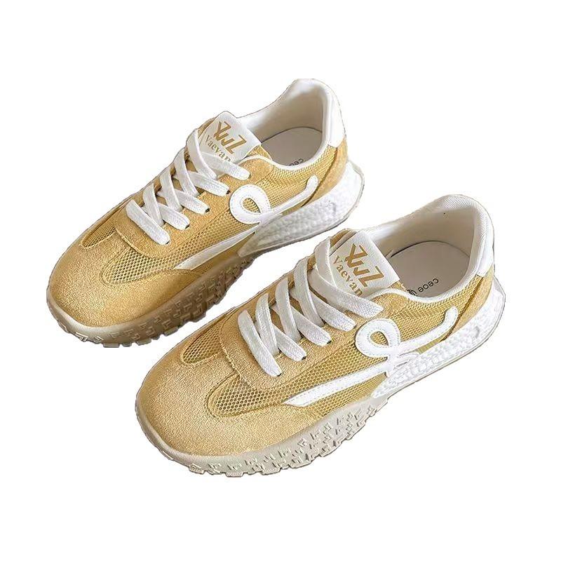 Platform women's autumn new versatile mesh breathable casual sports shoes women