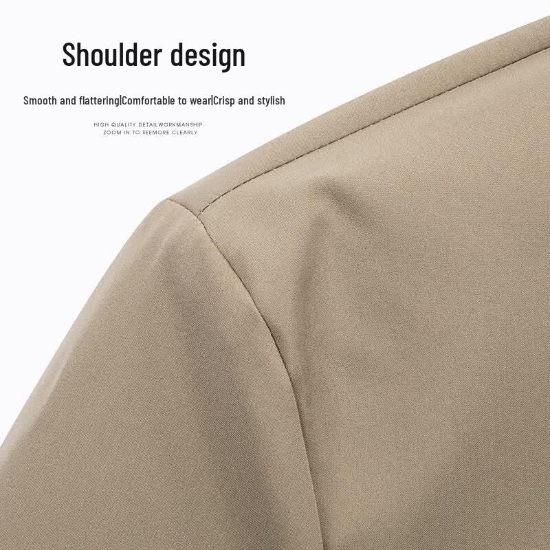 Shanshan Men's Reversible Jacket with Detachable Hood