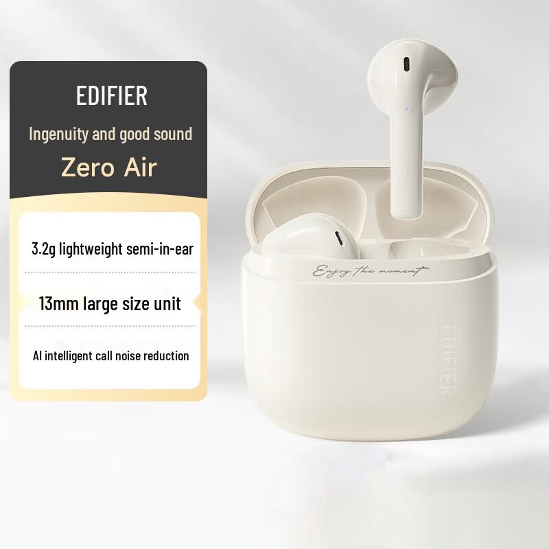 

Edifier Zero Air True Wireless Semi-in-Ear Bluetooth Earbuds
