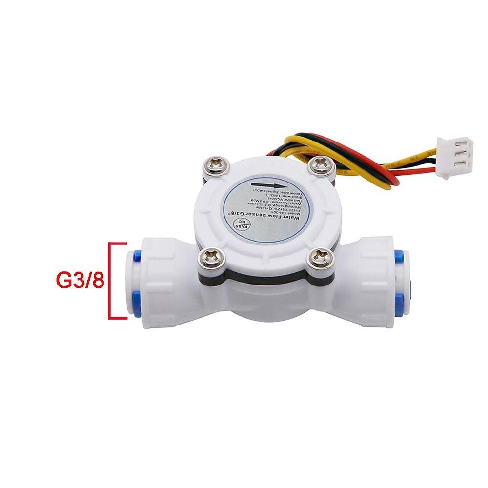 0.3-10L/min Fuel Flowmeter 3/8" Water Flow Sensor Water Flow Meter  Water Diesel Kerosene
