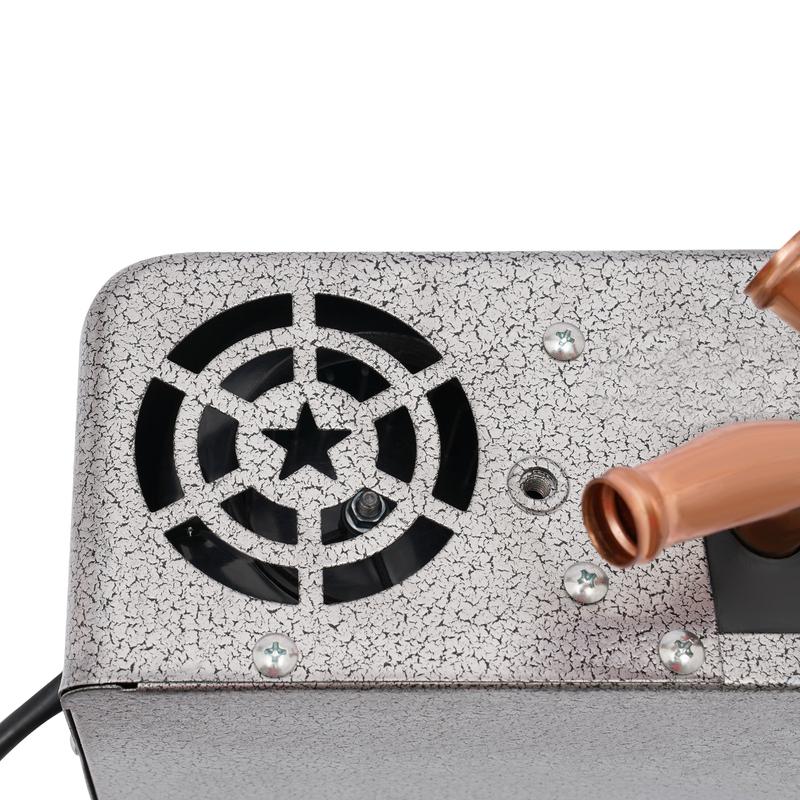 12V 4 Port Universal Heater Under Dash Heater Air Heater Copper Iron Durable Blower Motor Defrost Defog Warm Feet Cabin Heater Easy Installation Self