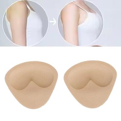 Adhesive Push Up Bra Inserts | Thickened Sticky Breast Lift Pads | Women Swimsuit Bikini Cup Enhancer | Heart/Triangle Style