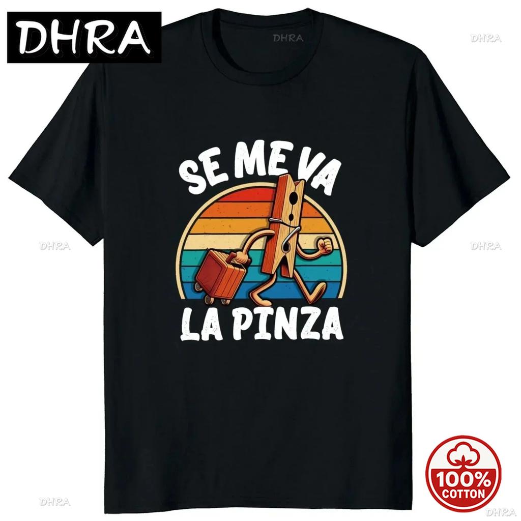 Se Me Va La Pinza Tshirt Fun Spanish Jokes Y2k Retro Tshirt Unisexs Soft Unisex Casual Top Cute Graphic 100cotton Tshirts
