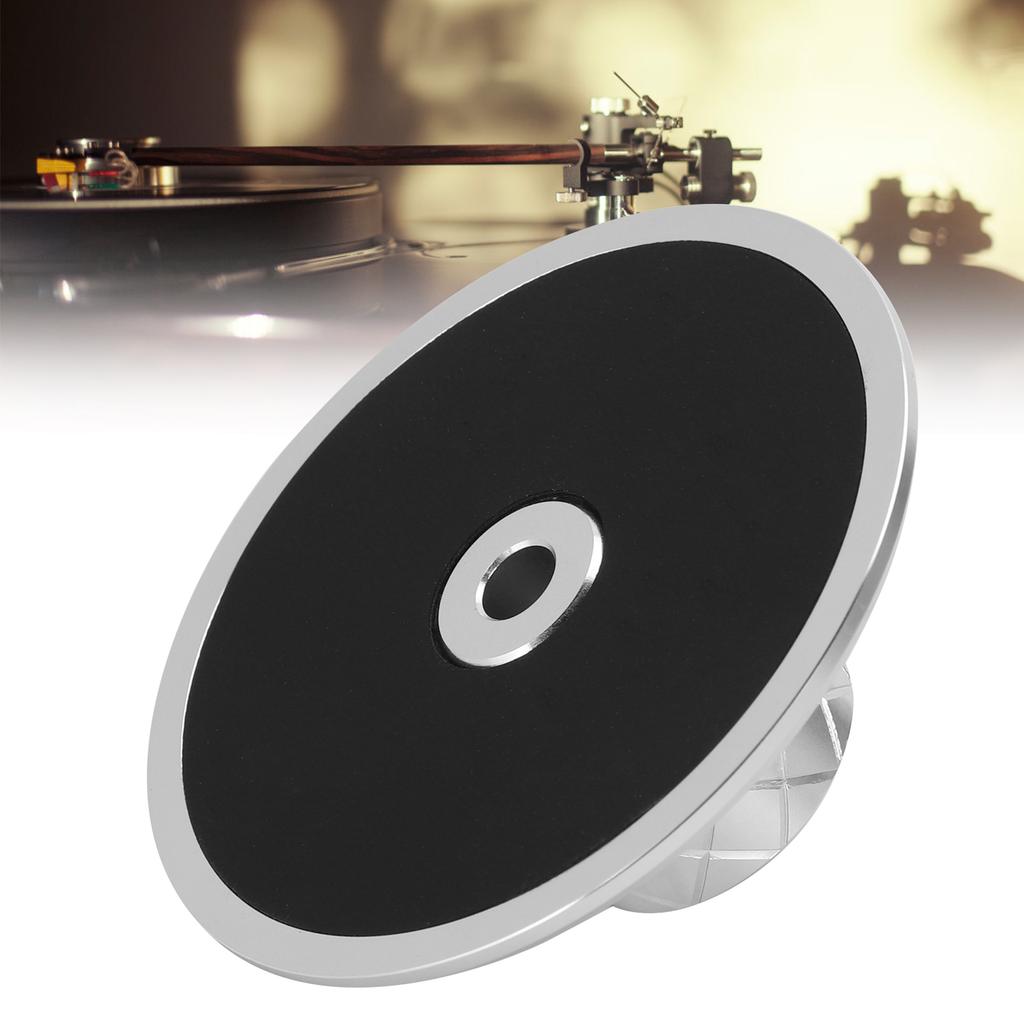 LP113 Stabilizer Vinyl Record Weight Clamp for LP Player Turntable Disc Aluminium Alloy Silver