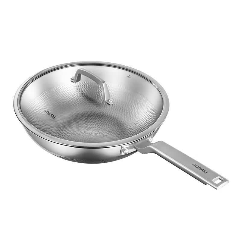 Robam DC1C Series 32cm Uncoated Pure Titanium Wok