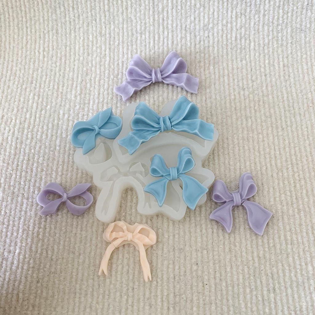 Versatile Bowknot Chocolate and Fondant Molds for Handmade Candy and Cupcake Toppers Great for Weddings and Birthdays
