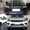 Fog Lamp Frame Grille Trim Light Cover Air Guide Grille for 7P6853666B 2015-2017