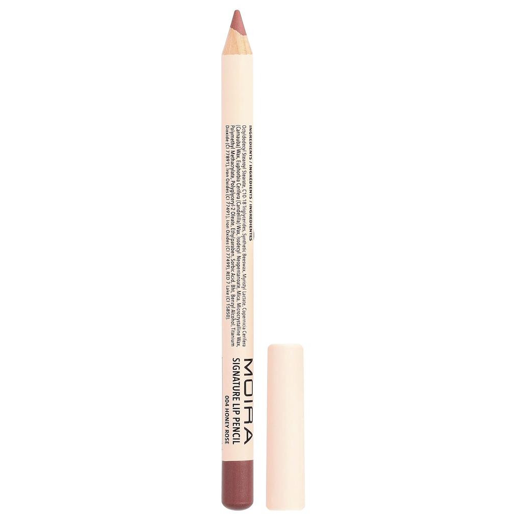 Moira Beauty, Signature Lip Pencil, 004 Honey Rose, 1.1g (0.04oz)