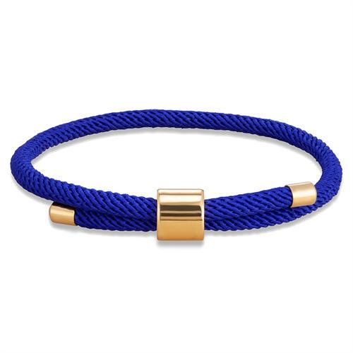 2026 European and American Simple Men's and Women's Gold Adjustable Hand Rope Classic Couple Milan Rope Hand