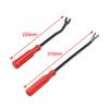 5pcs/Set Car Panel Removal Tool Kit Portable Trim Dash Removal Installer Tool Set Nail Puller Radio Audio Door Pry Repair Clip