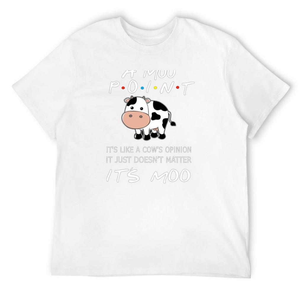 A Moo Point It’s Moo Friends T-Shirt new edition anime clothes mens t shirts