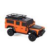 1:43 Scale RC Car, 2.4G Remote and App Control Electric Off Road Vehicle with LED Lights, Interchangeable Body Shells