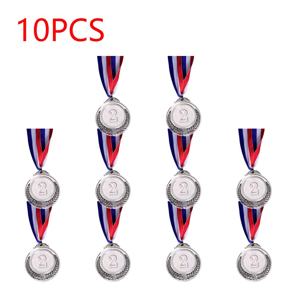 10-1PCS Gold Silver Bronze Metal Award Winners Medals Sports Day Competitions Awards Medal Adults Kids Outdoor Games Souvenir