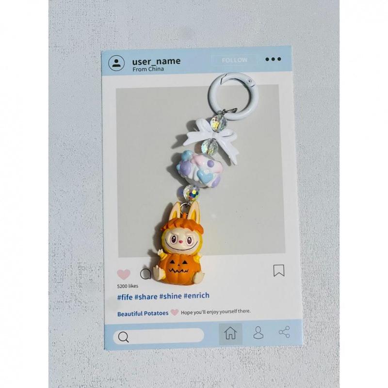 Halloween Bag Hanging Keychain Mobile Phone Pendant Chain Halloween