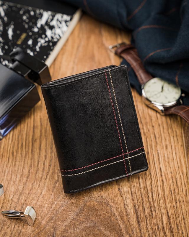 Small Leather Wallet with RFID Protection Stop - Always Wild