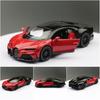 Alloy Chiron Bugatti Car Model With Static Design For Gift And Collection