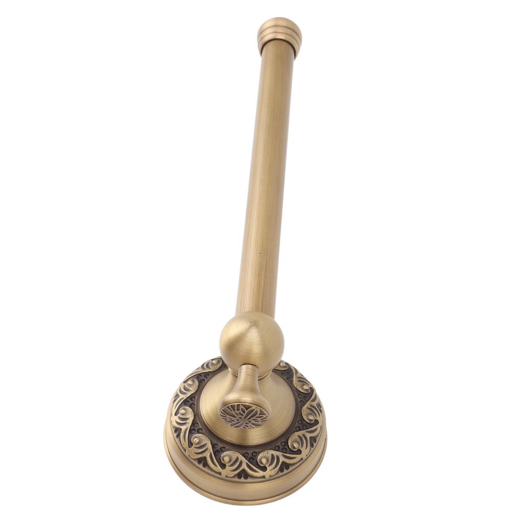 Brass Toilet Paper Holder Antique Vintage Wall Mount Tissue Roll Bar Bathroom Accessories
