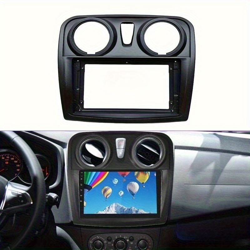 

2 Din 9 Inch Car Fascias for Dacia Sandero Symbol Stepway 2014+ Dashboard Frame Installation