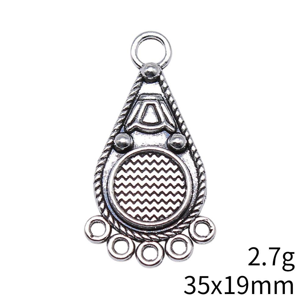 2025 Trend Accesories Water Drop Earring Connector Accessories Parts Ornaments For Home Accessories Parts