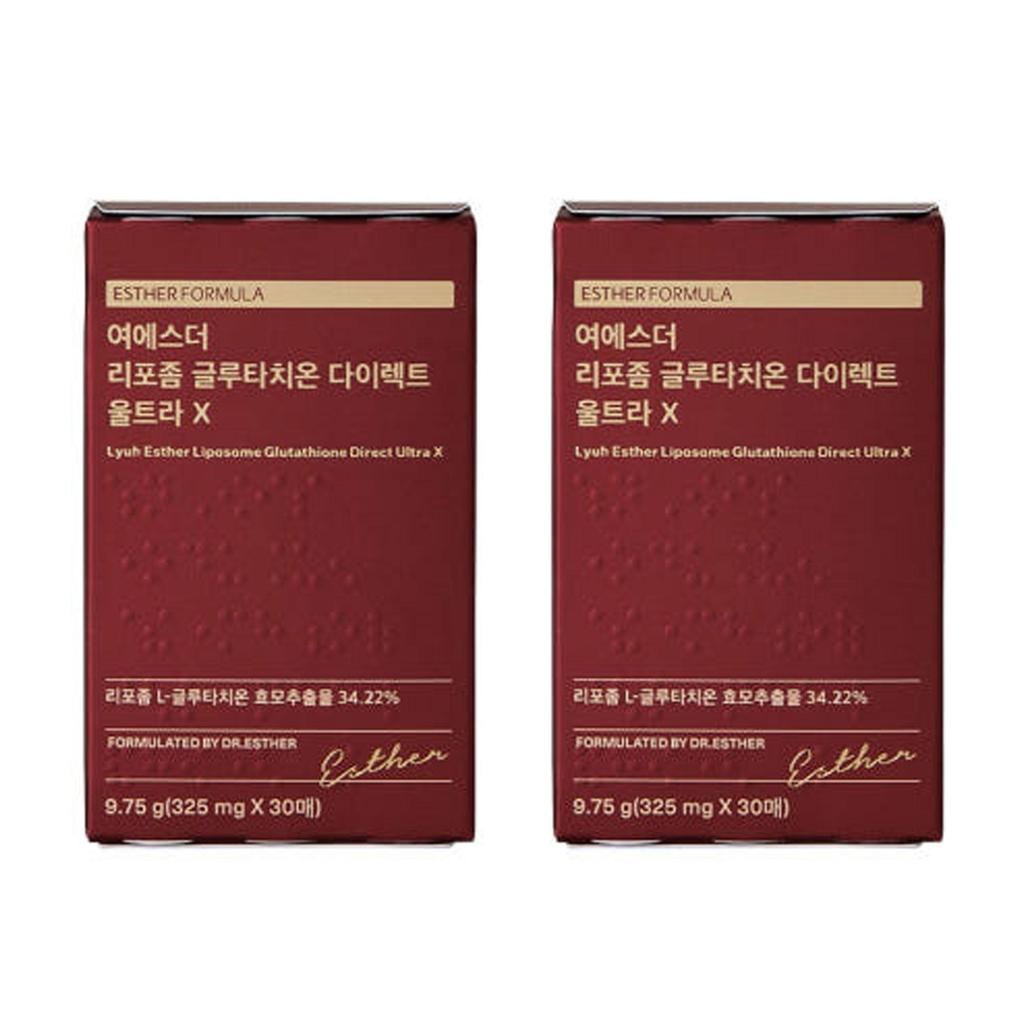 Lyuh Esther Glutathione UltraX 325mg x 30 Stk x 2