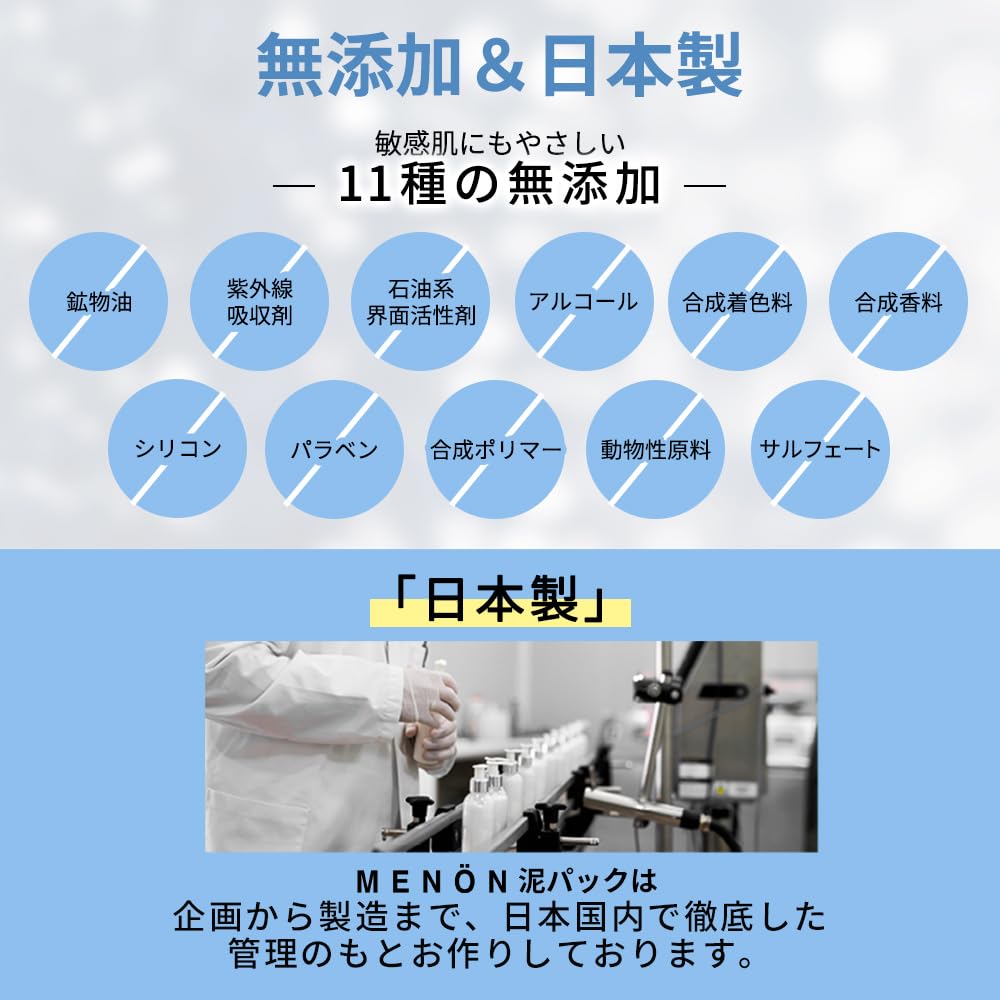 MENON Schlammpackung für Männer 100g Tonpackung Packung Porenpflege Porenpackung Tonmaske Porenreinigung Mitesser Peeling Eckenentferner Erdbeernase Schlammmaske