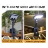 Super Bright Clip-on Solar Outdoor Light with Motion Sensor Waterproof 3 Lighting Modes Solar Lamp for Yard Garden Fence Camping