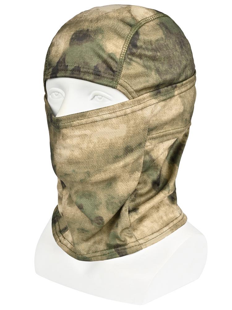 "Herren Camouflage Sonnenschutz Nacken- & Kopfbedeckung: Sommer Rad- & Angelmaske, Staubdichter Schal, Cooles Kopftuch"