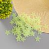 3D Fluorescent Star Stickers for Children's Bedroom Ceiling - Colorful, Self-Adhesive, Girly Starry Sky Decor