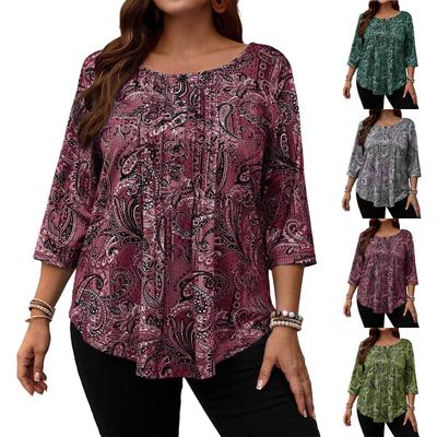 Damen Modisches Lässiges Oversize-Top
