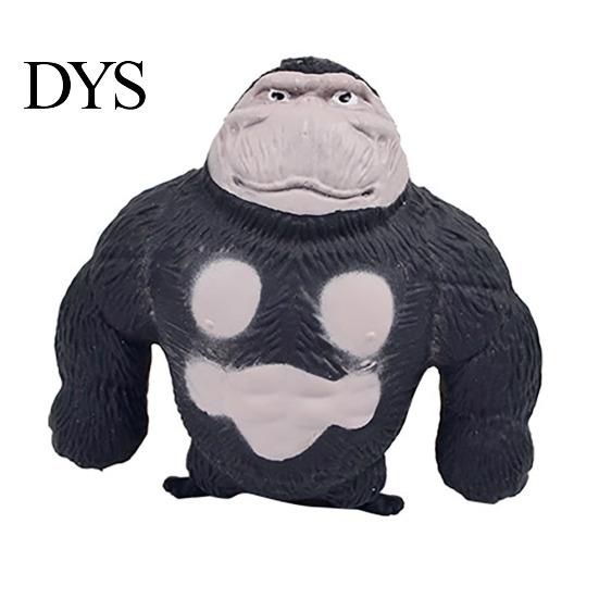 High Elasticity Squeeze Toy Stress Relief Gorilla Soft Stretchy Orangutan Sensory TPR Concentration Aid Hand Exercise Relaxation Ball Party