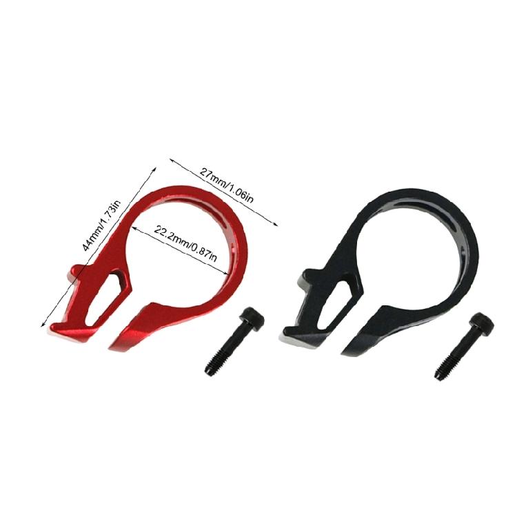 Bicycles Brake Levers Clamp, 22.2mm Bike Bar Clamp with Screw Bicycles Aluminum Alloy Cycle Shifters Clamp Replacements