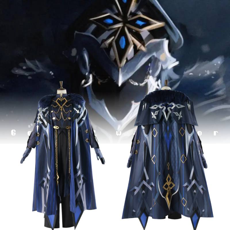 The Genshin Cosplay Captain Capitano Costume Halloween Carnival Suit Costume