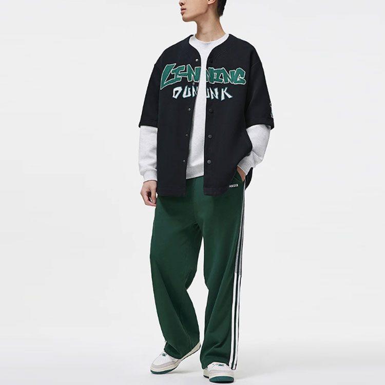 Li Ning Sports Fashion Collection Sweatshirt Unisex Black AWDT547-1
