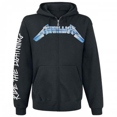 Metallica קפוצון עם רוכסן מלא לכל המינים למבוגרים - תרכב על הברק
