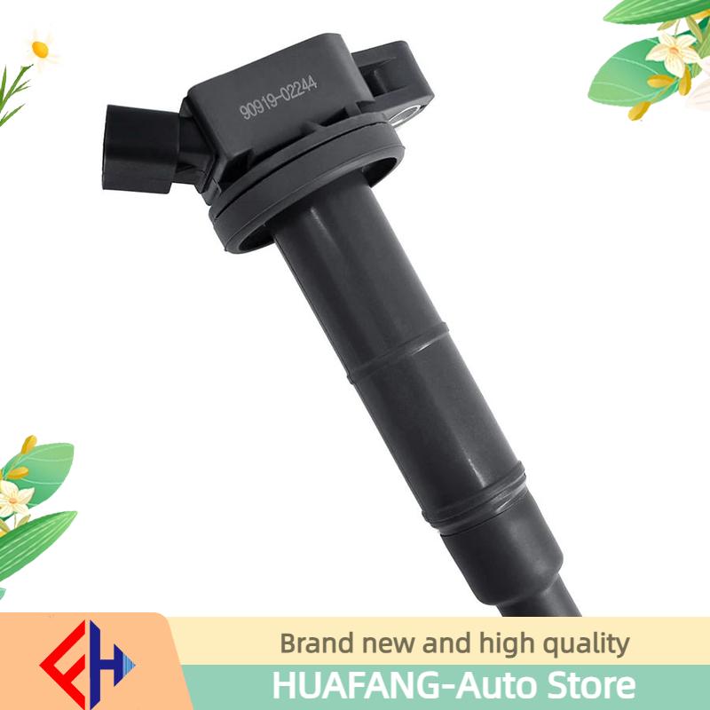 Original 1/4pcs Ignition Coils 90919-02244 90919-02266 Auto Parts For Camry Highlander Rav4 Scion 2.4l High Quality 90919-02244(1pcs)