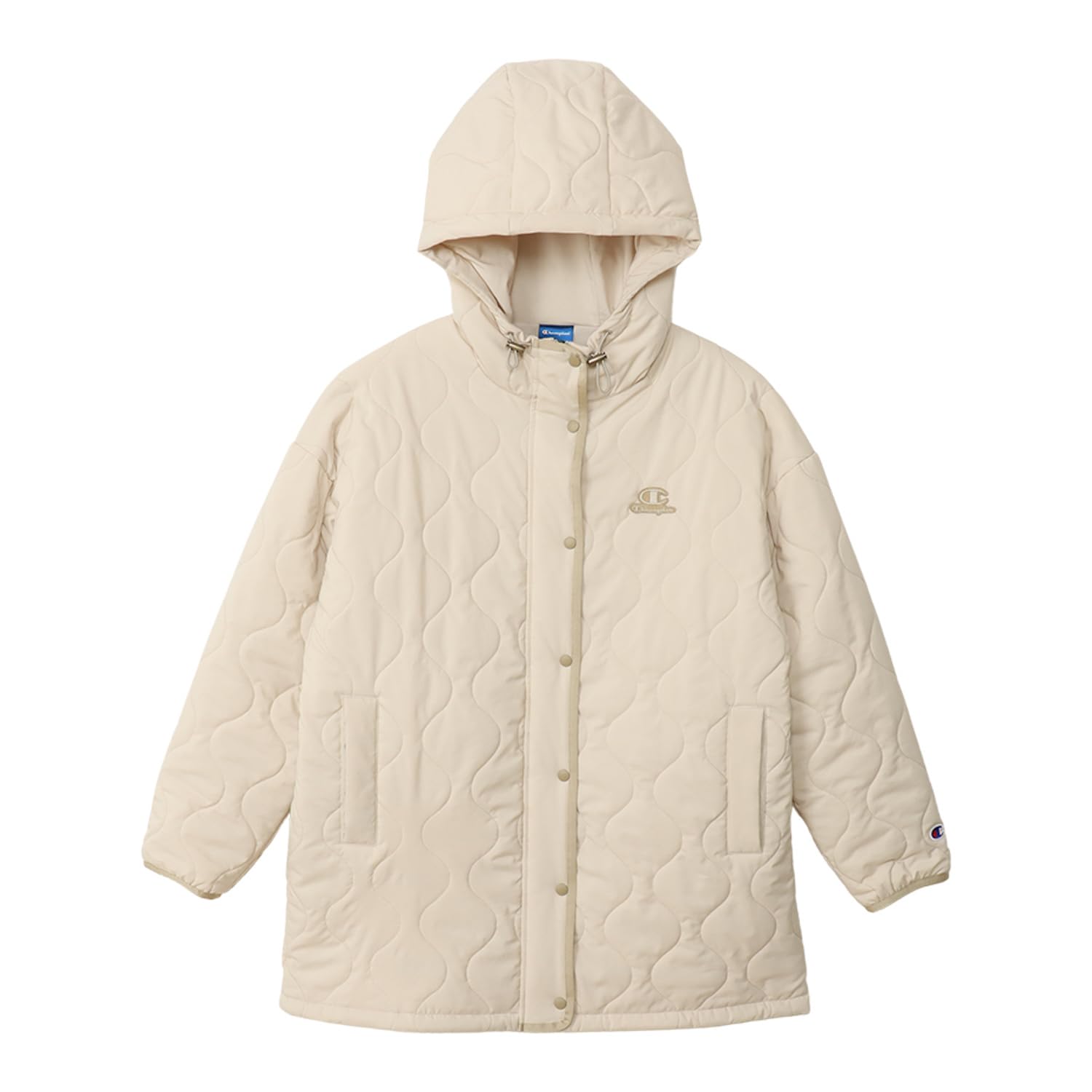 

Champion Bonding Boa Long Sleeve Stretch Warm Water Repellent Windproof Zip Hooded Jacket Sand Beige CW-AS603 Women s