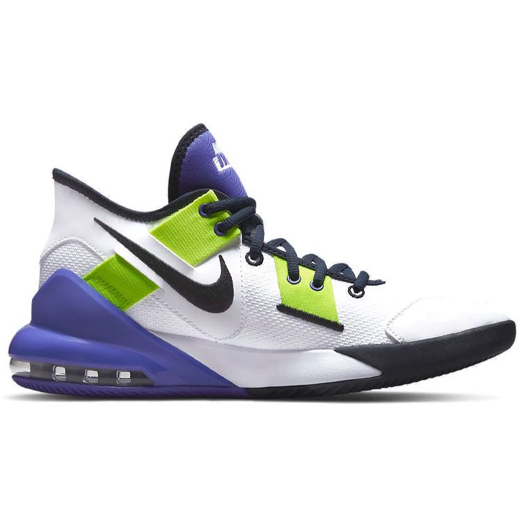 Nike Air Max Impact 2 White Indigo Burst Volt Men Sneakers Black CQ9382-102