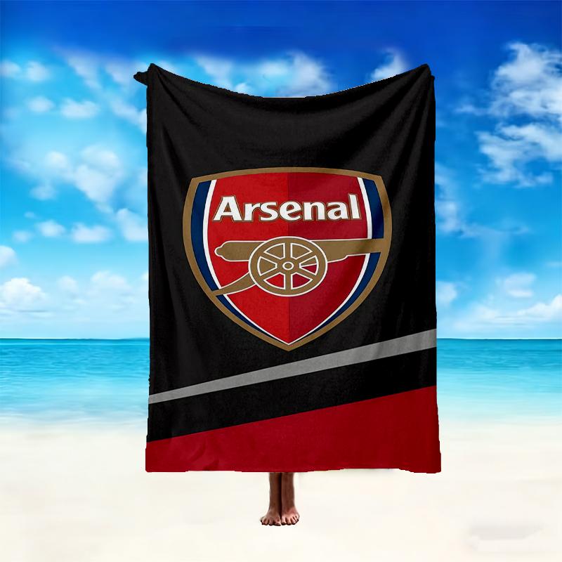 1pc Football Club Blanket, Cozy Printed Throw Blanket, A Heartfelt Gift for Your Family and Friends