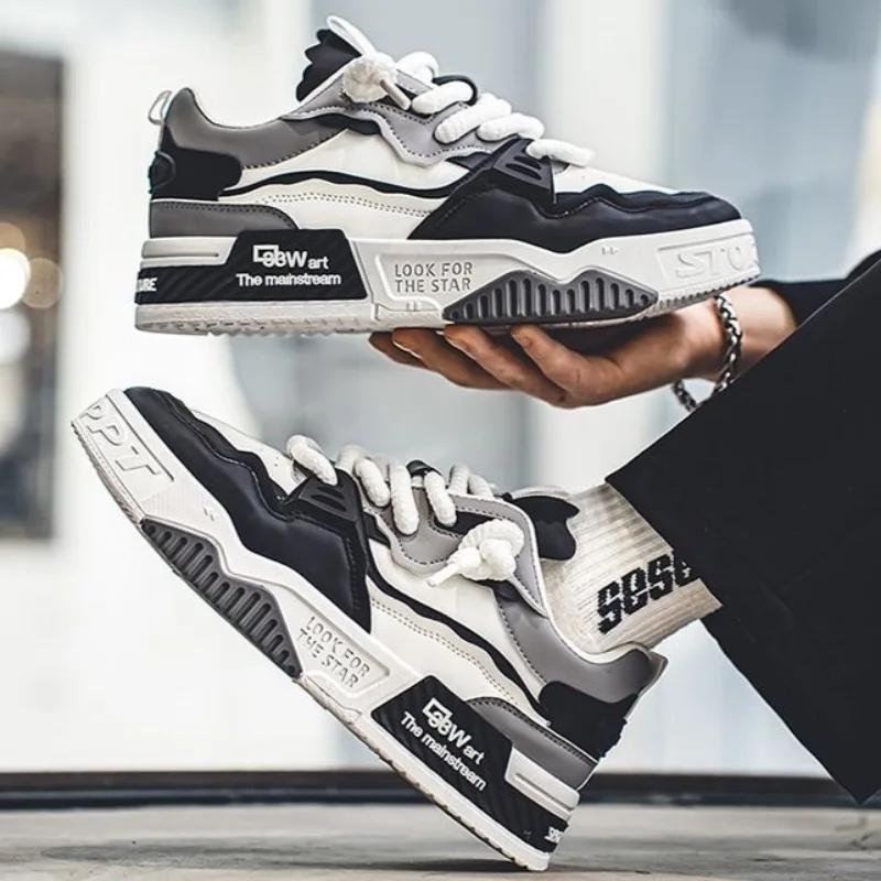 Brand Designer Men's Shoes Fashion Platform Sneakers Outdor Casual Running Shoes for Men Tennis Training Shoes Zapatillas Hombre