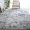 Rainbow Fluffy Shag Area Rug for Bedroom Ultra Soft Fuzzy Plush Washable Carpet Modern Cozy Non Skid Furry Shaggy Rug for Kids Baby Boys