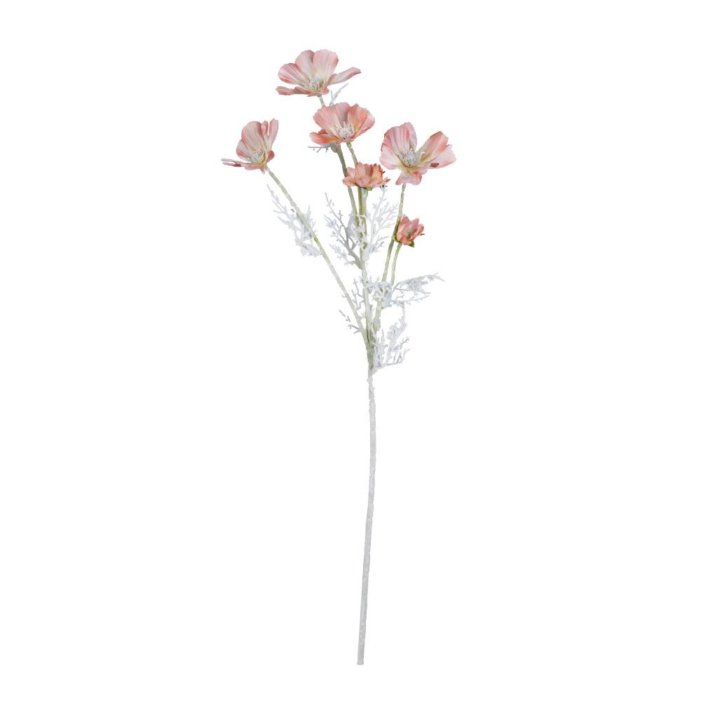 Artificial Single Stem Cosmos Flower Decoration for Home, Weddings, and Photography