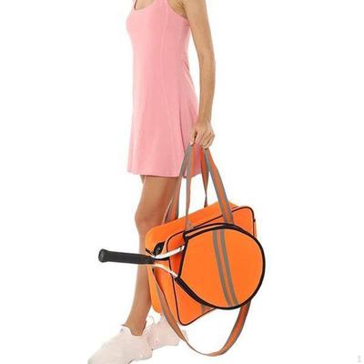 Tenisová taška na pálku s odnímatelným ramenním popruhem, kabelka na badminton pro ženy