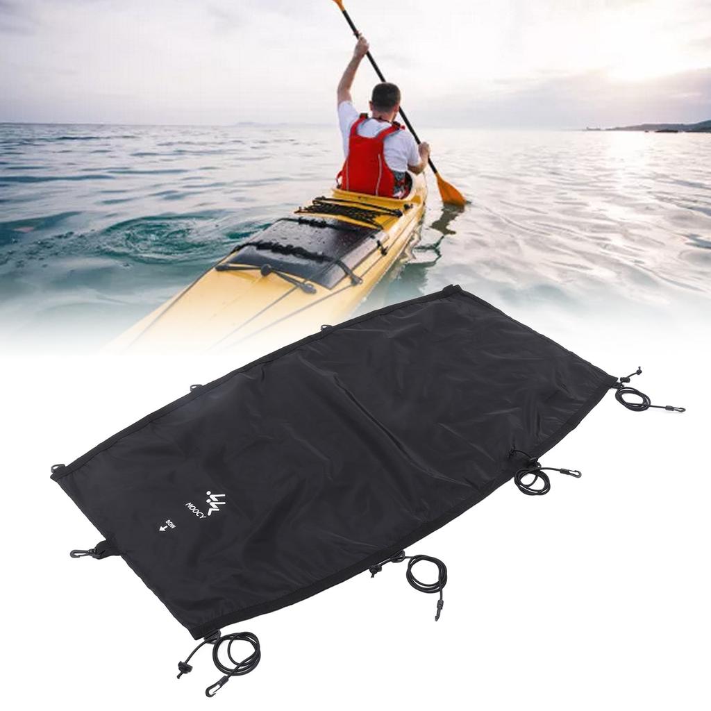 Kayak Cockpit Drape Cover Waterproof Cockpit Cover Kayak Canoe Cockpit Accessories for Boating