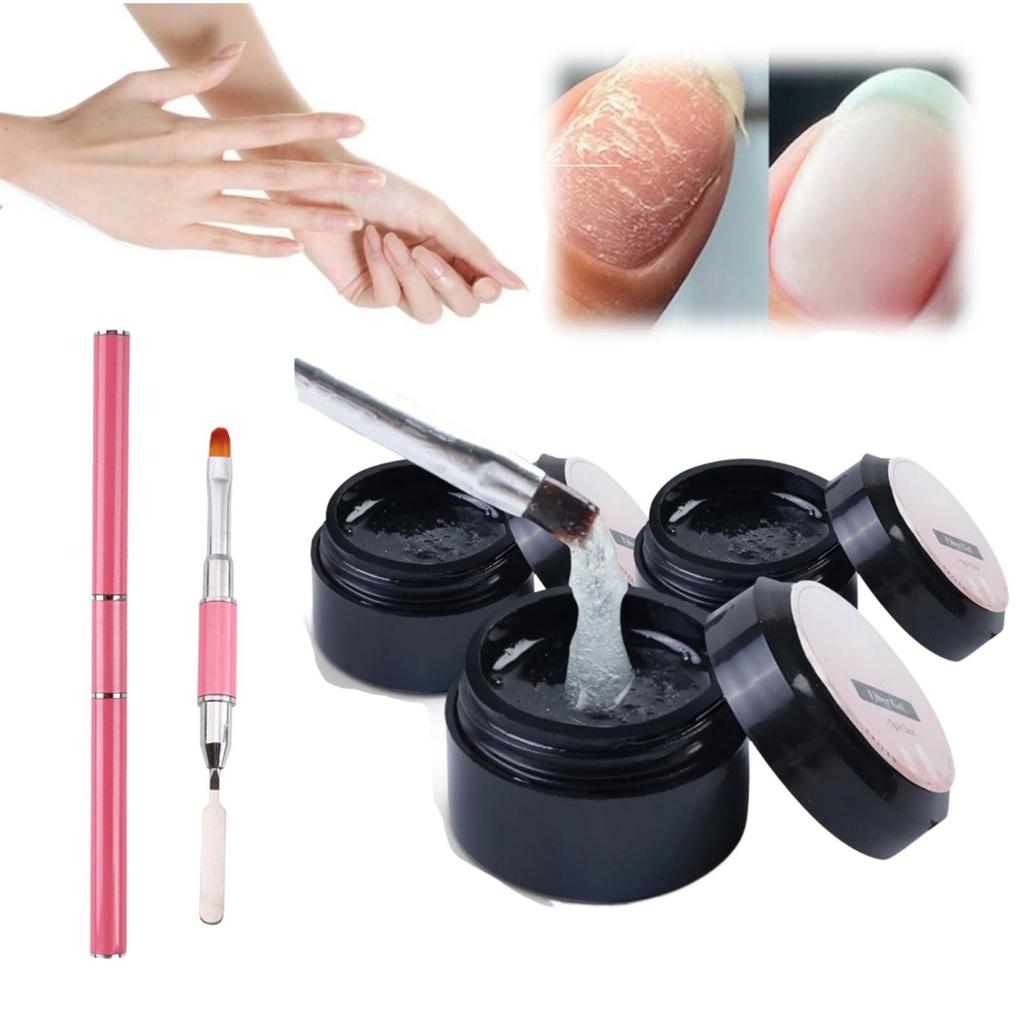 Cracked Nail  Gel Natural Nail  Kit