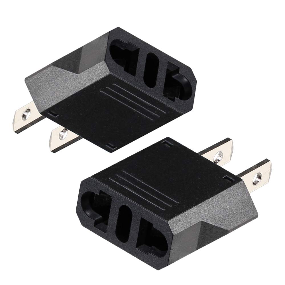 REAK Japanischer Konvertierungsstecker Konvertierungsstecker Typ A Europäischer Konvertierungsstecker Überseeischer Konvertierungsstecker Japanischer Konvertierungsstecker Japanischer Haushaltsstecker