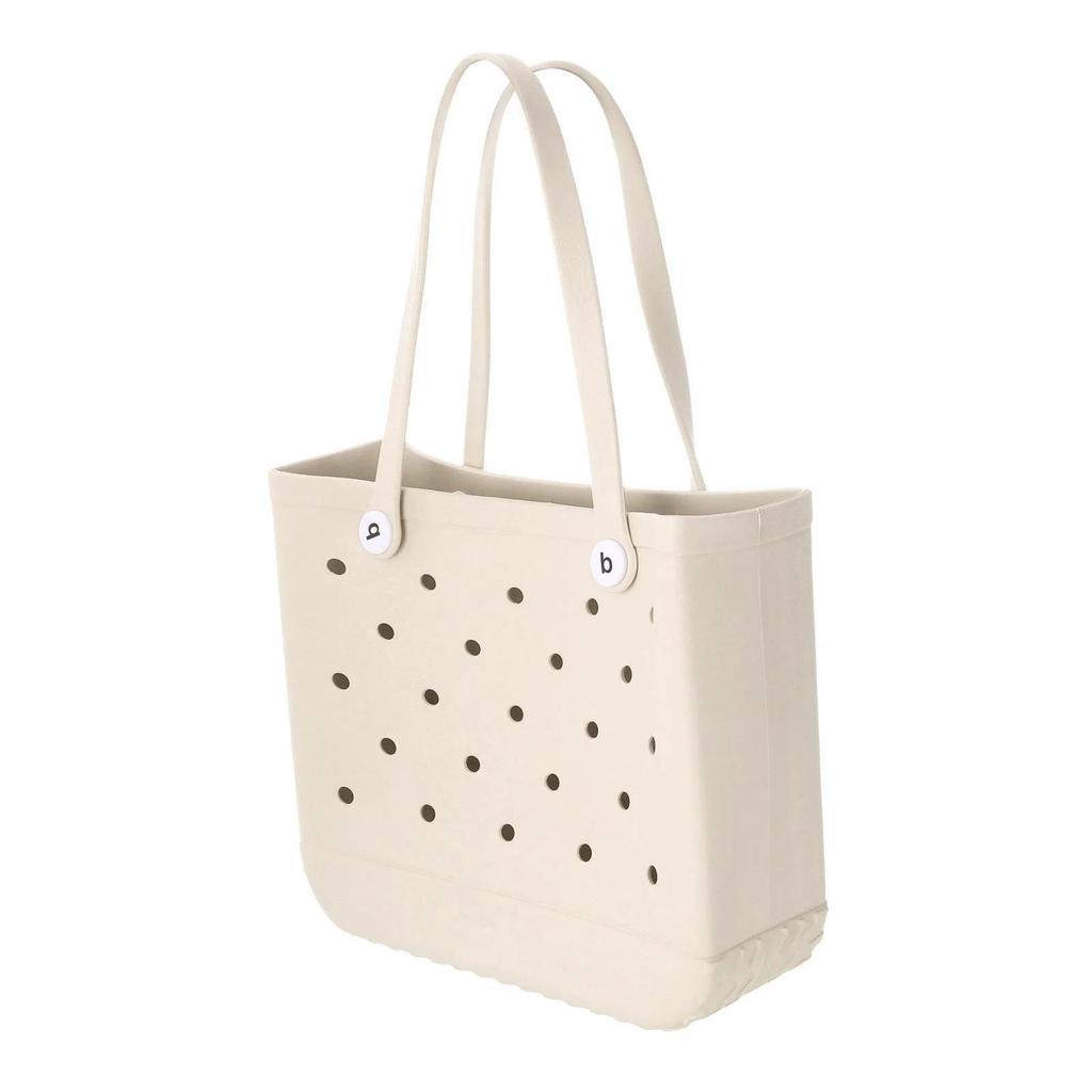 Macaron EVA Portable Washable Pet Basket - Lightweight and Large Capacity Storage Bag for Outdoor Use